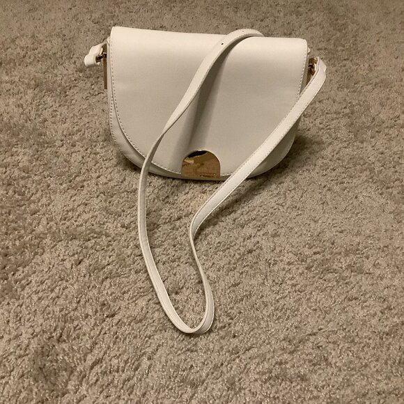 White Crossbody Bag NWOT - Picture 1 of 5